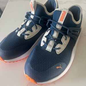 PUMA Kids Sneakers - Navy and Orange